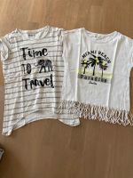 2 T-Shirts Gr. 134/140 von H&M und Yigga Bayern - Gochsheim Vorschau