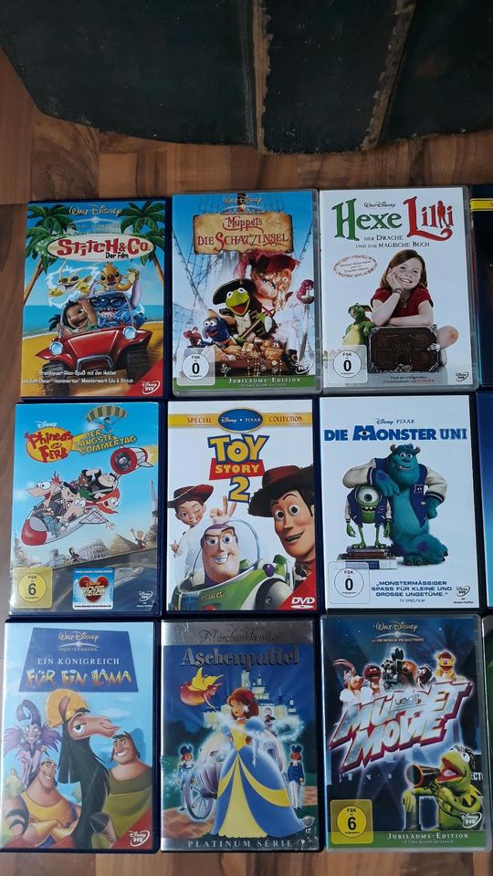 WALT DISNEY DVD FILME KLASSIKER ASCHENPUTTEL HEXE LILLI Taran in Mühlacker