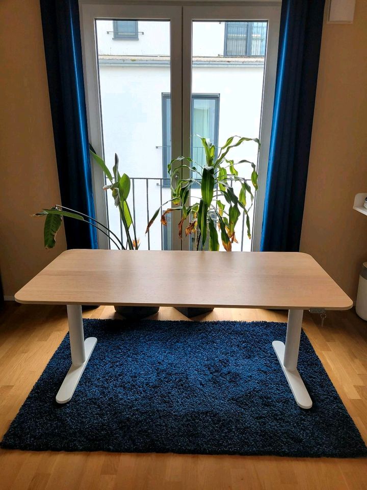 Ikea Bekant höhenverstellbarer Schreibtisch elektrisch 160 x 80 in Karlshuld