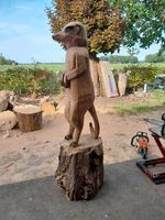 Erdmännchen Holzskulptur Niedersachsen - Diepenau Vorschau