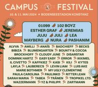Ermässigtes Ticket für das Campus Festival Baden-Württemberg - Konstanz Vorschau