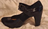 Vintage Edle  Clarks Schuhe UK 5,5 , Leder und Lack in  Schwarz Niedersachsen - Gleichen Vorschau