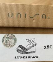 Wedges, schwarz, Gr. 38, Unisa Leipzig - Schleußig Vorschau