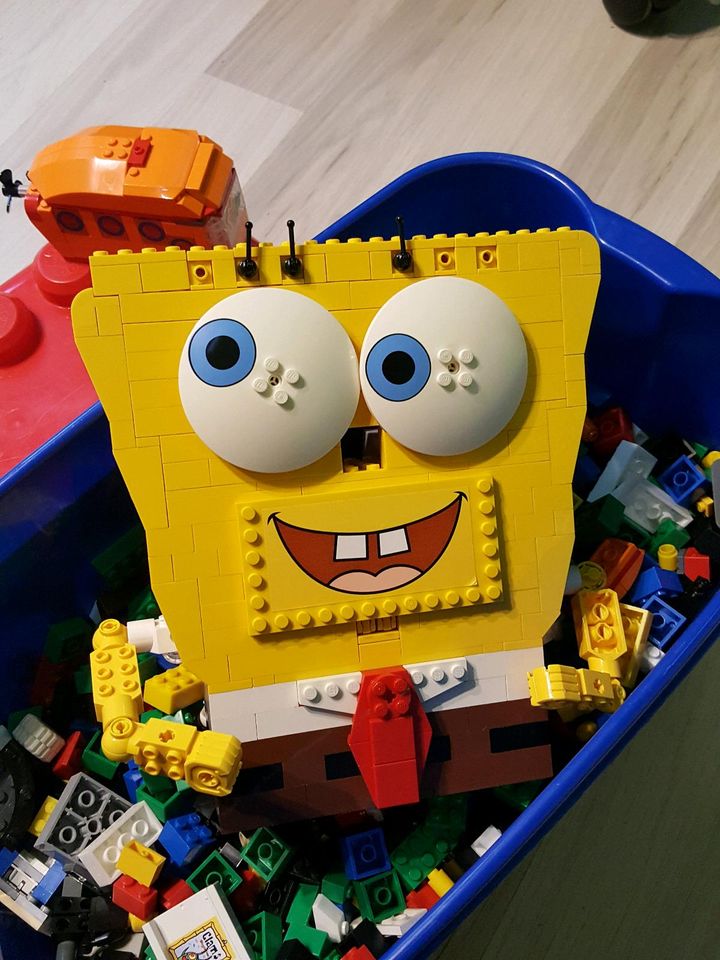 Lego Spongebob Lego Polizei MegaBloks Set über 1400 Teile in Jüterbog