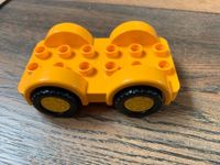 Lego Duplo Fahrzeug Auto Kran Unterteil gelb unbespielt Sachsen - Ohorn Vorschau