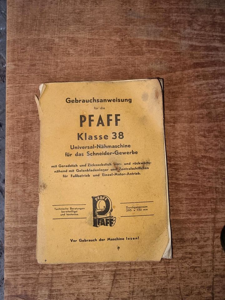 Nähmaschine Pfaff Klasse 38 in Stuttgart