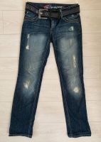 w. NEU  EDC Esprit Five Jeans, Größe 28 / 32, blau, + Gürtel Sachsen - Grimma Vorschau