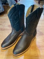 Cowboystiefel, Retro, Leder, schwarz/braun, Gr. 44, neu Baden-Württemberg - Offenburg Vorschau