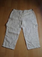 Bonita Damen 100% Leinen 5/6 Hosen Bermudas Capri Gr 42 weiß Schwerin - Paulsstadt Vorschau