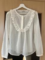 Creme-weiß transparente Bluse, 36 (S), Pigalle Niedersachsen - Einbeck Vorschau