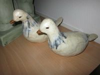 Tauben aus Keramik zwei Stück Handarbeit Hannover - Döhren-Wülfel Vorschau