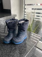 Gefütterte warme Regenstiefel Schuhe Kind Baby blau Gr. 23 Saarland - Lebach Vorschau