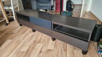 Ikea Besta TV Bank Lowboard schwarzbraun Nürnberg (Mittelfr) - Mitte Vorschau