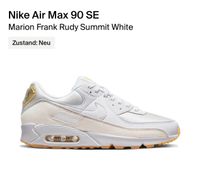 Nike Air Max 90 SE Marion Frank Rudy Summit White NEU Herzogtum Lauenburg - Mölln Vorschau