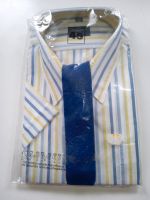 Kurzarmhemd mit Krawatte, Gr. 45 Niedersachsen - Seelze Vorschau