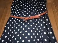 Comma Kleid Cocktail Kleid 34 Blau mit Punkten Hessen - Mörfelden-Walldorf Vorschau