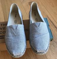 Toms, Drizzle Grey Slub, Espandrille Stil Baden-Württemberg - Hirschberg a.d. Bergstr. Vorschau