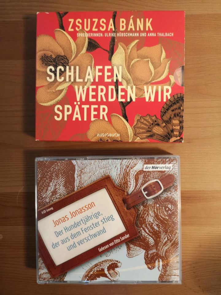 2x Hörbücher CDs Der Hundertjährige, der aus dem Fenster stieg in Dresden