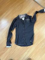 Graue Bluse von soccx Gr.S langer Arm Bayern - Hösbach Vorschau
