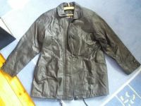 Schwarze lederjacke Echtleder Gr 42 Hessen - Wildeck Vorschau