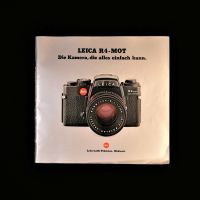 Leica R4 MOT original Bedienungsanleitung Sachsen - Freital Vorschau