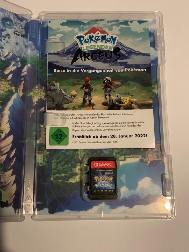 Pokémon Strahlender Diamant, Nintendo Switch, Videospiele, GBA in Wolfenbüttel