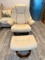 Sessel mit Hocker von stressless - Wie neu! Nordrhein-Westfalen - Baesweiler Vorschau