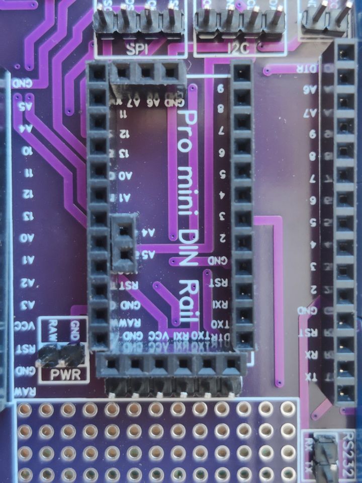 Arduino Pro Mini DIN-Schiene DIN Rail Adapter in Rosenheim