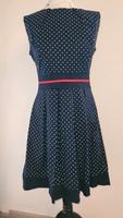Rockabilly Midikleid - dunkelblau mit weißen Punkten Hessen - Künzell Vorschau