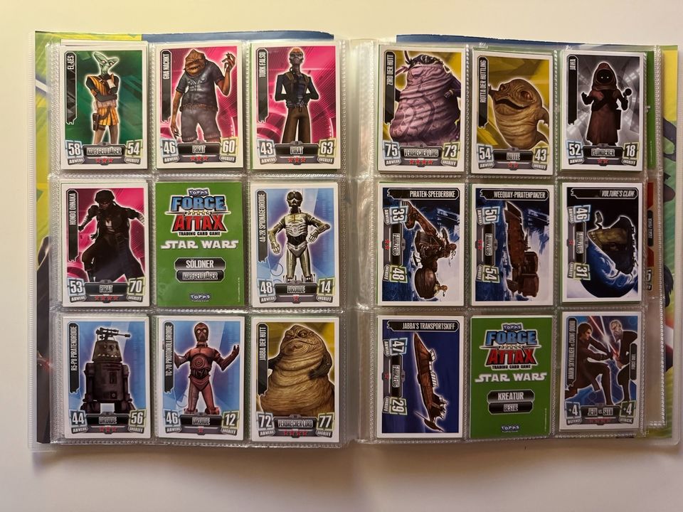 Topps Force Attax Serie 2 (Zustand sehr gut) in Hachenburg