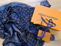 Louis Vuitton Schal Seide Wolle blau Silber Weihnachtsgeschenk Schleswig-Holstein - Husby Vorschau