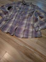 Esprit Bluse Lila 40 kariert Bayern - Vilseck Vorschau