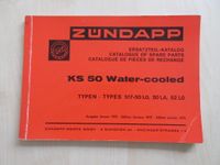 Zündapp KS 50 Water Cooled Ersatzteil Teile Katalog 1975 Nordrhein-Westfalen - Gelsenkirchen Vorschau