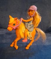 Pony mit Puppe wie Barbie Nordrhein-Westfalen - Raesfeld Vorschau