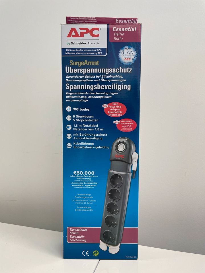 APC SurgeArrest Essential Reihe PL5B-DE Überspannungsschutz in München
