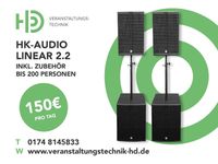 MIETEN/LEIHEN: HK-Audio Anlage/Lautsprecher/Musikboxen/ Baden-Württemberg - Lauffen Vorschau