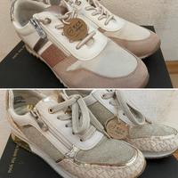 Marco Tozzi Sneaker 39 rosa weiß / gold glitzernd Bayern - Ingolstadt Vorschau