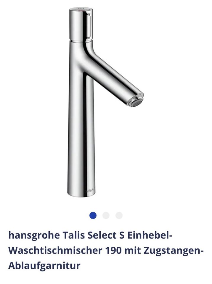 Hansgrohe Talis Select S 190 Waschtisch Amatur Wasserhahn in Bornheim