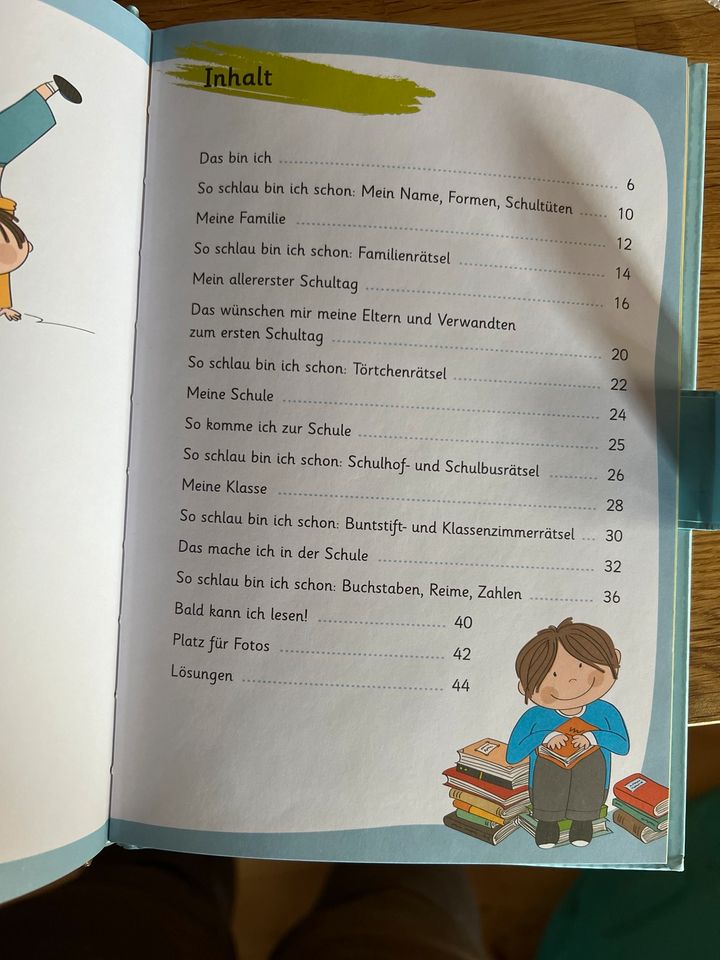 Ich gehe in die Schule - Eintragbuch in Niedenstein