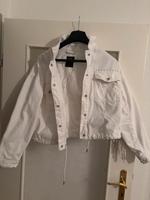 Weiße Jeansjacke mit Fransen Schleswig-Holstein - Glinde Vorschau