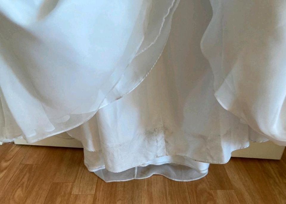 Brautkleid/ Hochzeitskleid A-Linie Gr. 52/54 in Kiel