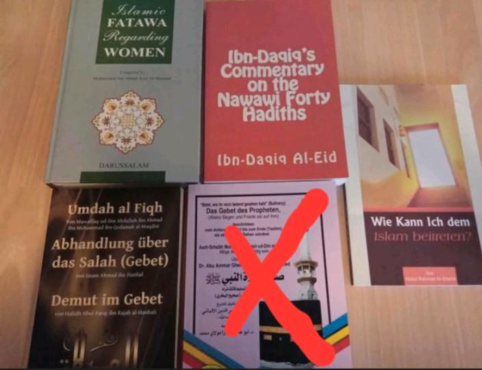 Islamische Bücher 5€, einige gegen Versand auch geschenkt in Lich
