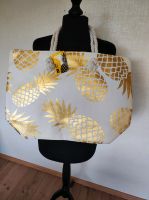 Tasche Strandtasche Shopper Ananas gold neu mit Etikett Rheinland-Pfalz - Ochtendung Vorschau