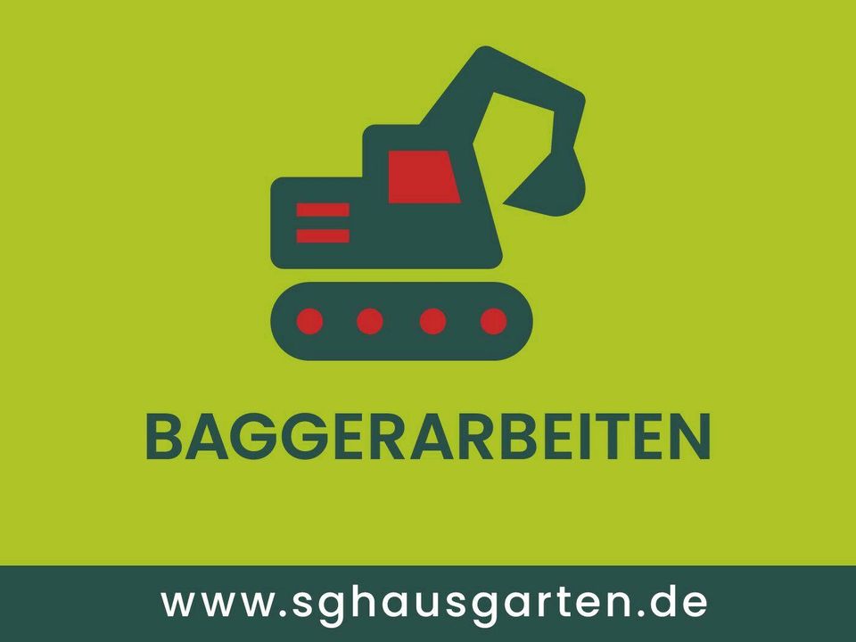 Baggerarbeiten | Aushubarbeiten für Pools | Erdarbeiten u. v. m. in Bocholt