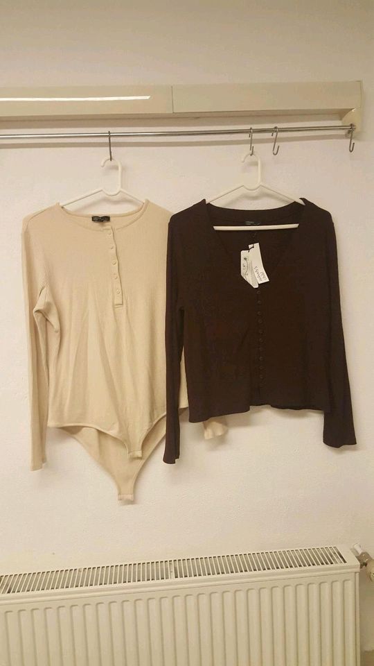 Body Shirt Bluse nibady's child neu Gr. 44 Gr. 46 creme beige in Kamp-Lintfort