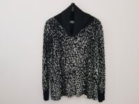 Pullover Gr.48 Leopard schwarz weiß grau Rollkragen Niedersachsen - Barsinghausen Vorschau