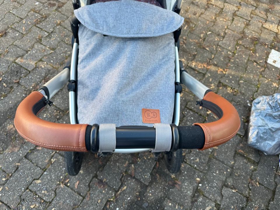 Kinderwagen Buggy/ Babywanne/Sportsitz inkl. Autositz mit Adapter in Wesseling