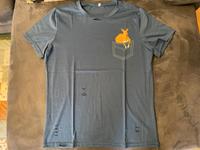 T-Shirt blau Känguru Gr. M Buchholz-Kleefeld - Hannover Groß Buchholz Vorschau
