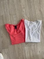 2 T-Shirts (Paket), Kurzarm, hummer (H&M), weiß, Gr. M (40), NEU Rheinland-Pfalz - Worms Vorschau