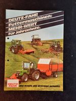 Original Prospekt Deutz Fahr KM, SM, KH, KS, K, E und F Bayern - Bruckmühl Vorschau